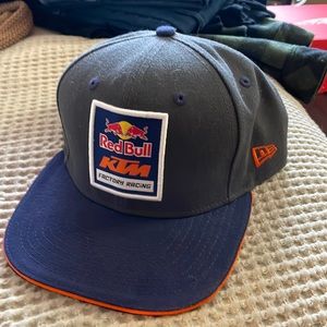 Red Bull KTM racing flat brim hat